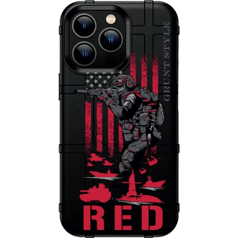 R.E.D Friday Phone Case for Apple & Android made by Grunt Style
