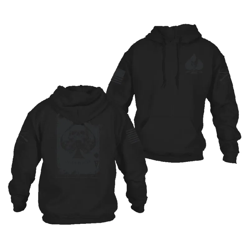 Blackout Death Dealer Hoodie - Black made by Grunt Style