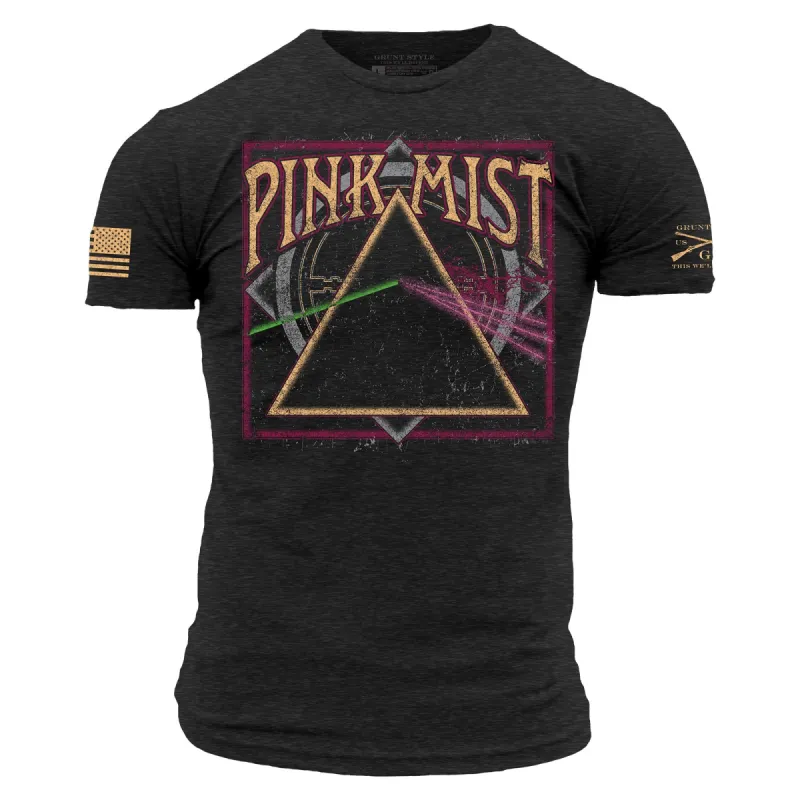 Pink Mist T-Shirt - Vintage Black made by Grunt Style