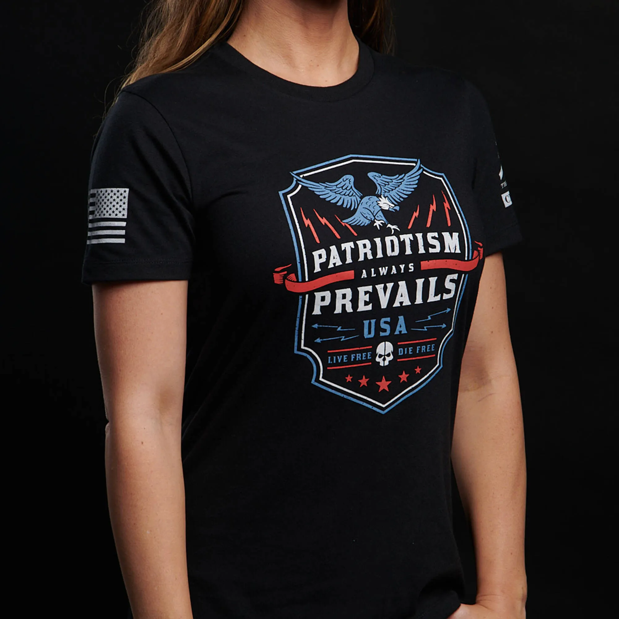 2024 August Club - Ladies - Patriotism Prevails sold by Grunt Style product image thumbnail 2