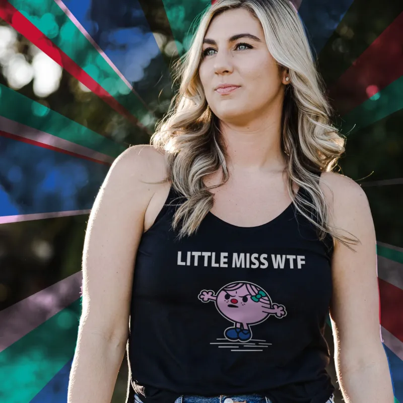 Women's WTF Tank - Black sold by Grunt Style