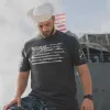 By Sea Flag T-Shirt - Dark Grey sold by Grunt Style