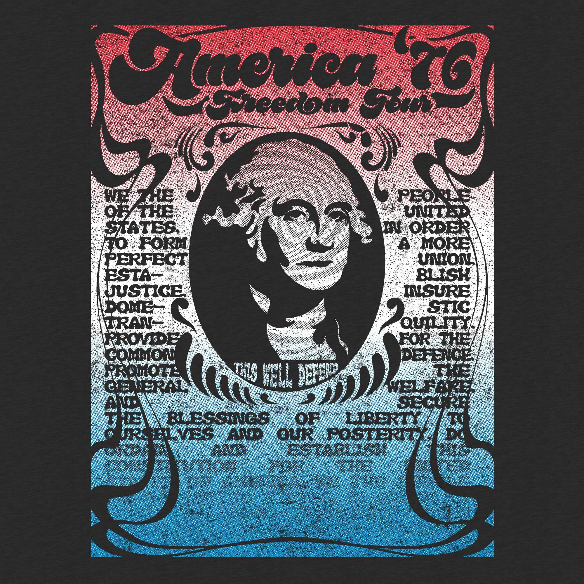 Men's Freedom Tour T-Shirt - Vintage Black sold by Grunt Style product image thumbnail 4