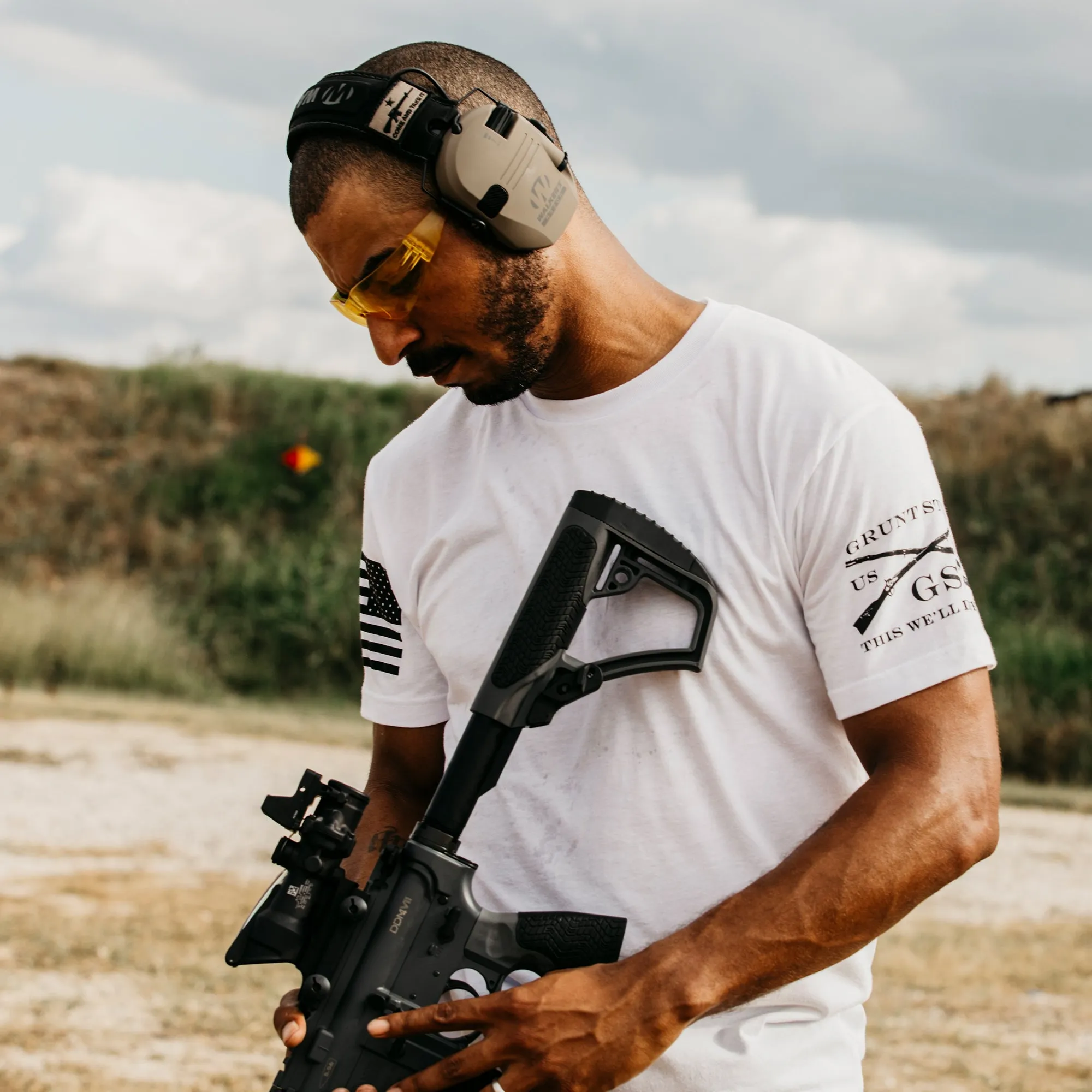 Basic T-Shirt - White sold by Grunt Style product image thumbnail 2