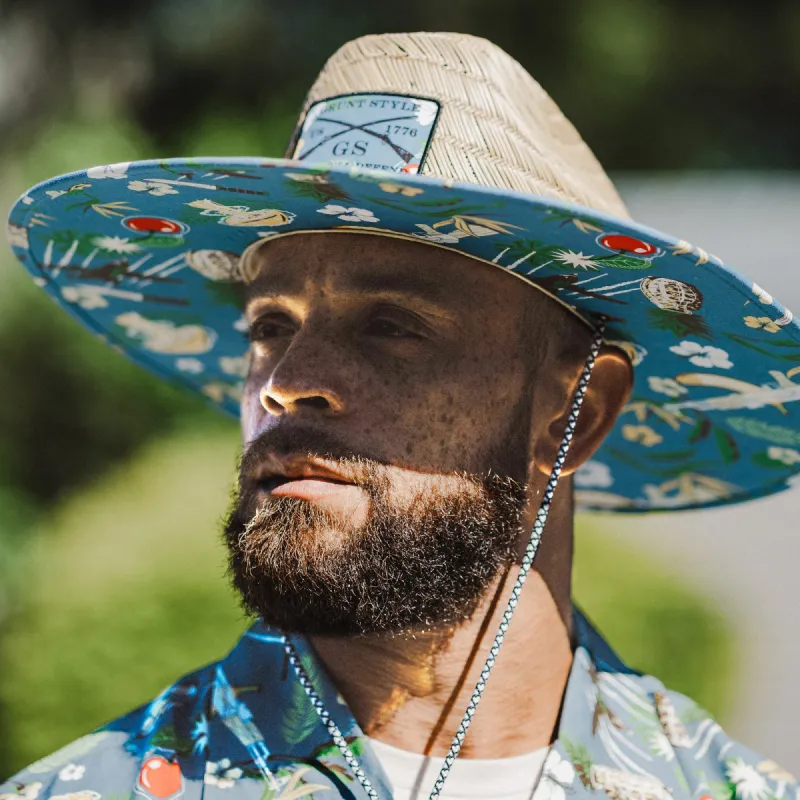 Weapons Party Straw Hat sold by Grunt Style