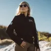 Women's Overwatch 1/4 Zip - Black sold by Grunt Style