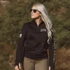 Women's Overwatch 1/4 Zip - Black sold by Grunt Style