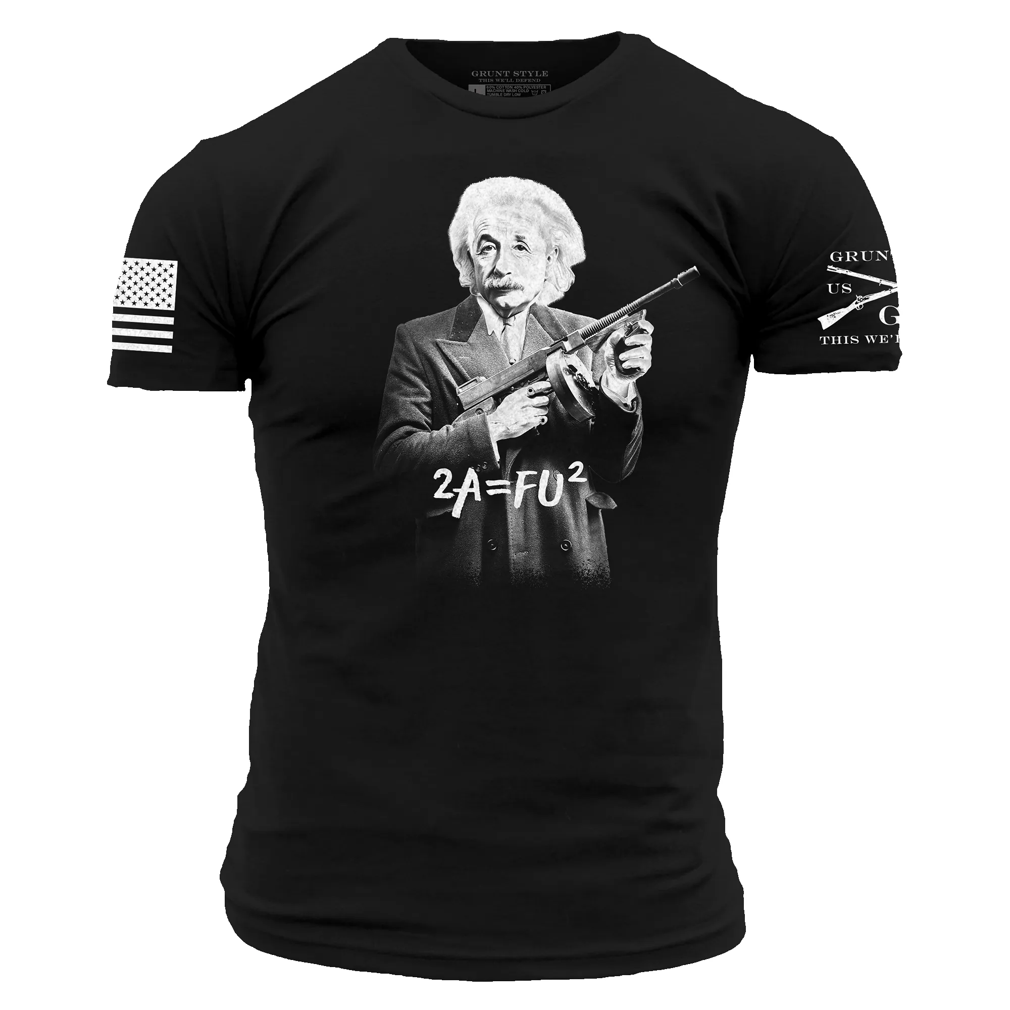 FU Squared T-Shirt - Black sold by Grunt Style