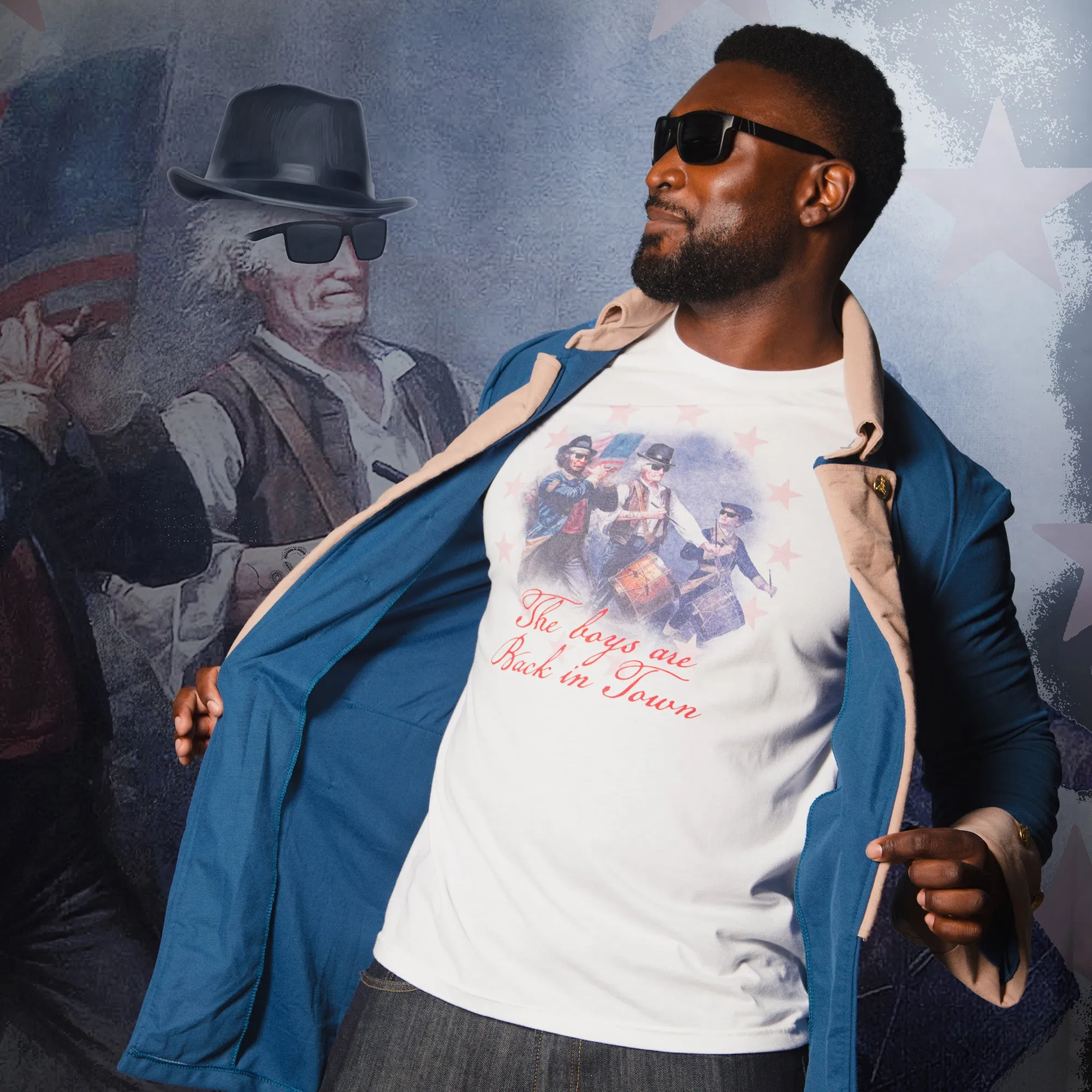 Boys Are Back T-Shirt - White sold by Grunt Style product image thumbnail 5