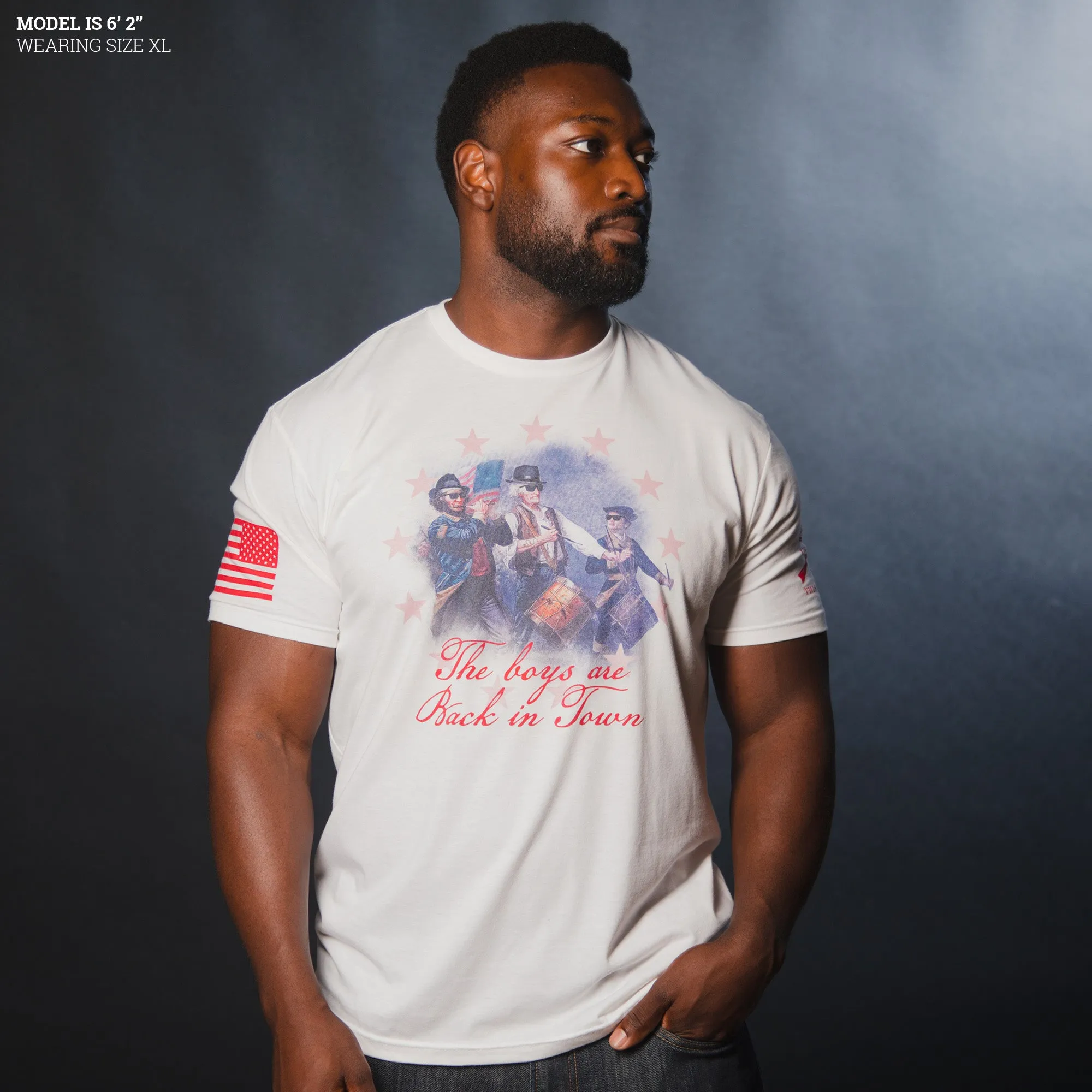 Boys Are Back T-Shirt - White sold by Grunt Style product image thumbnail 4