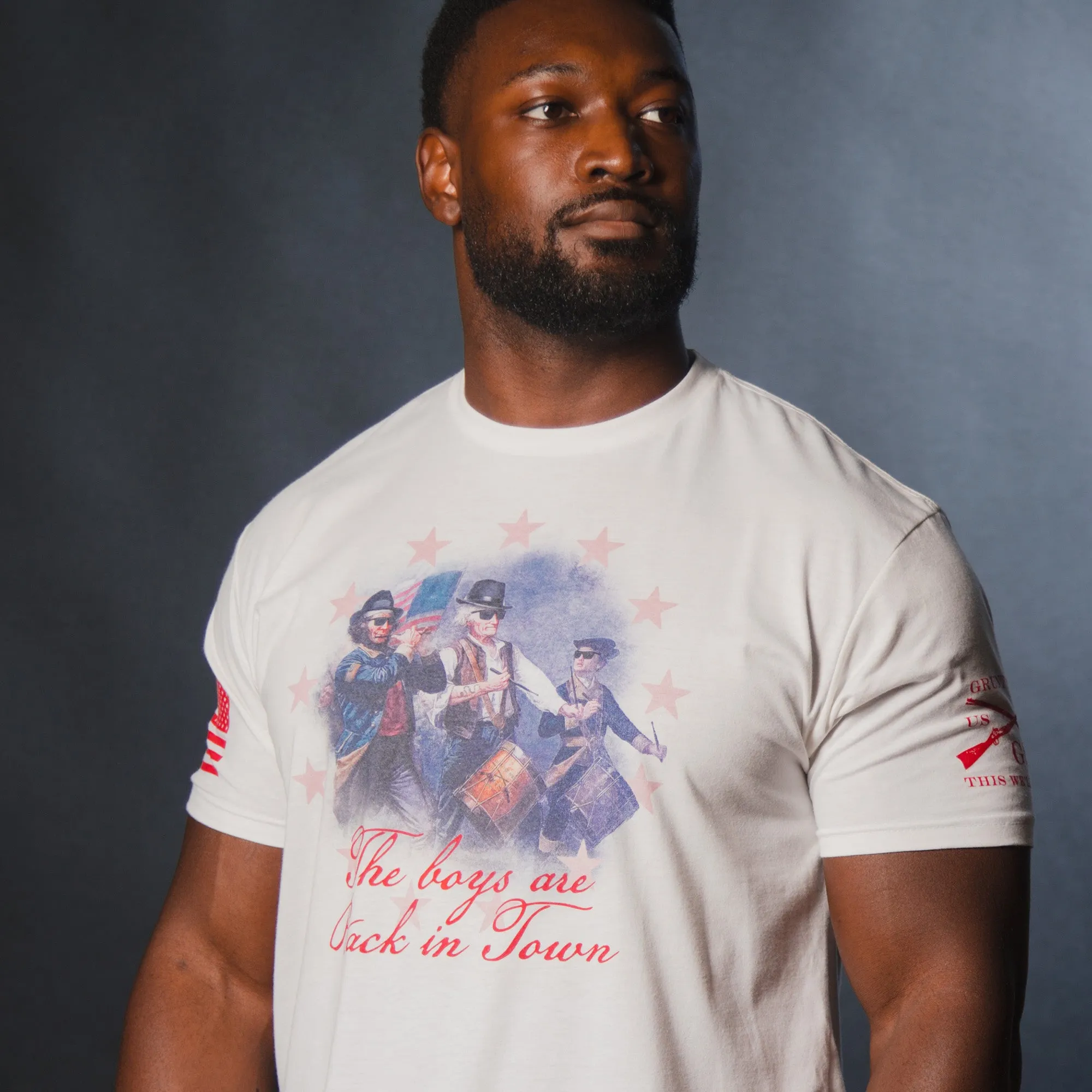 Boys Are Back T-Shirt - White sold by Grunt Style product image thumbnail 3