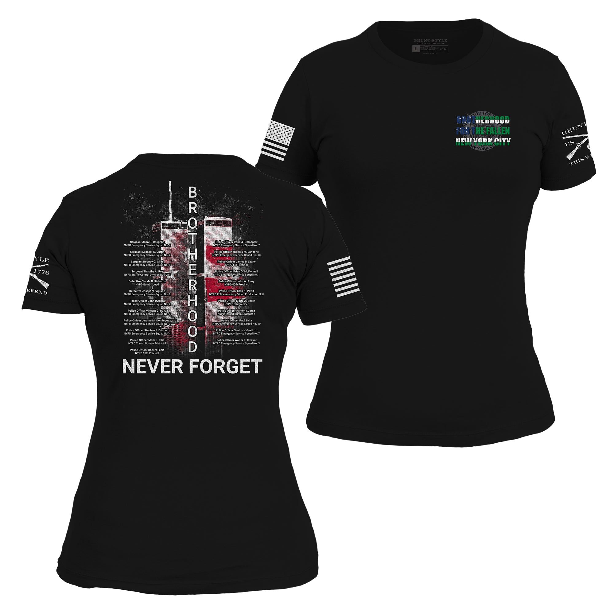 Brotherhood NYC 9/11 Memorial Fundraiser sold by Grunt Style product image thumbnail 2