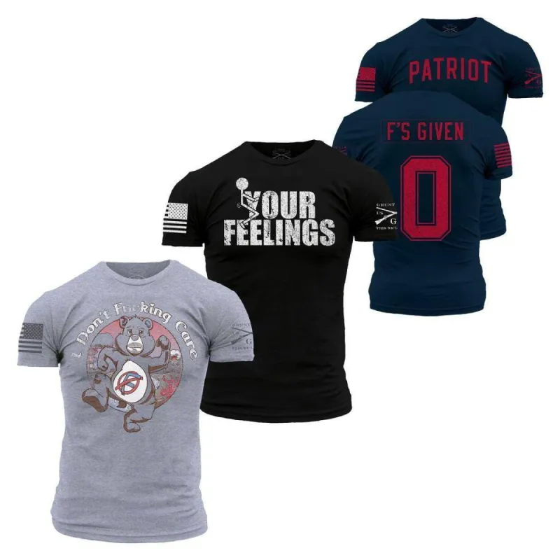 Unapologetically American - 3 Pack sold by Grunt Style