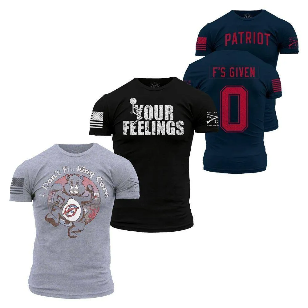 Unapologetically American - 3 Pack sold by Grunt Style