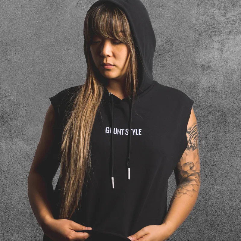 Women's This We'll Defend Sleeveless Hoodie sold by Grunt Style