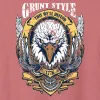 Women's Easy Rider Boyfriend Fit T-Shirt - Heather Mauve sold by Grunt Style