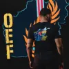 OEF - Forged In Fire T-Shirt - Black sold by Grunt Style
