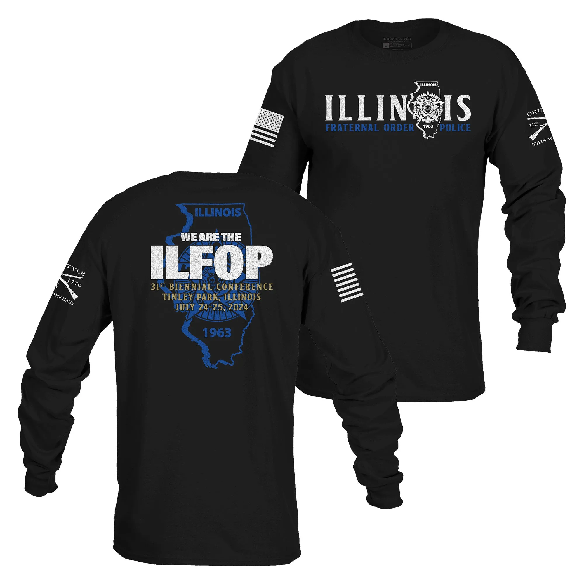 Illinois FOP Conference Apparel sold by Grunt Style product image thumbnail 3