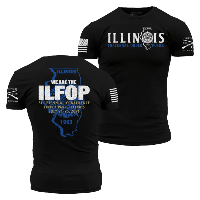Illinois FOP Conference Apparel sold by Grunt Style