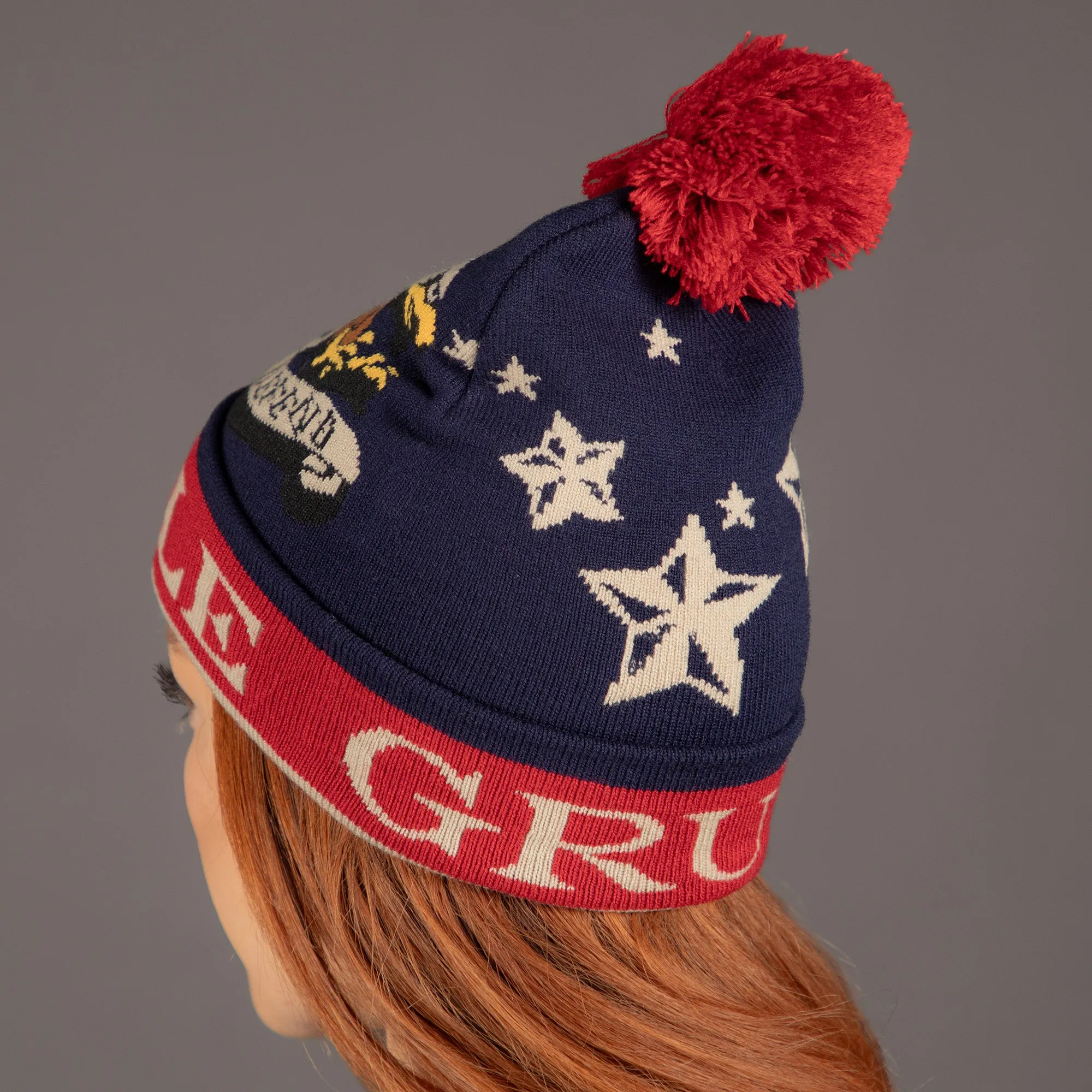 Patriot Pom Pom Beanie sold by Grunt Style product image thumbnail 4