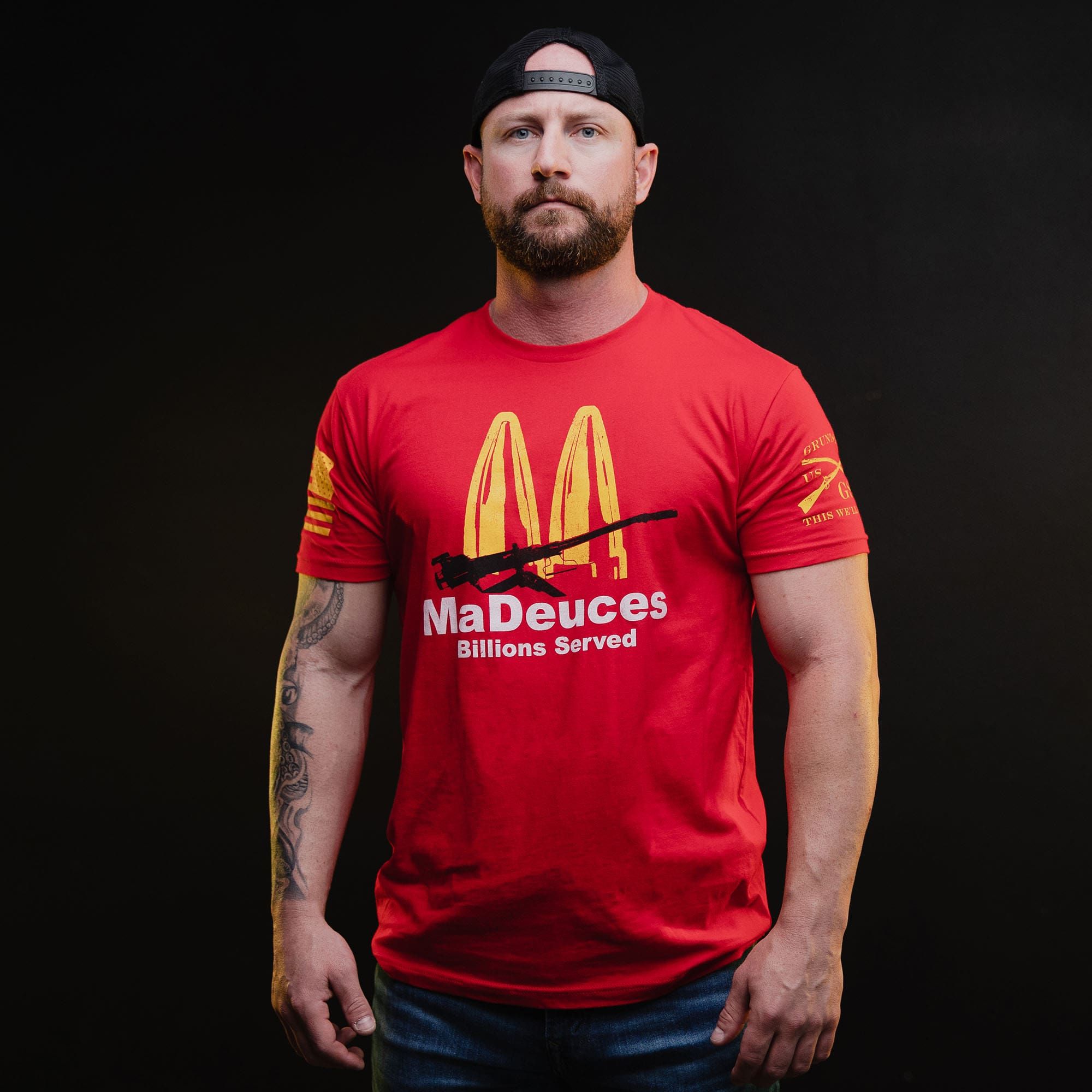 MaDeuces T-Shirt - Red sold by Grunt Style