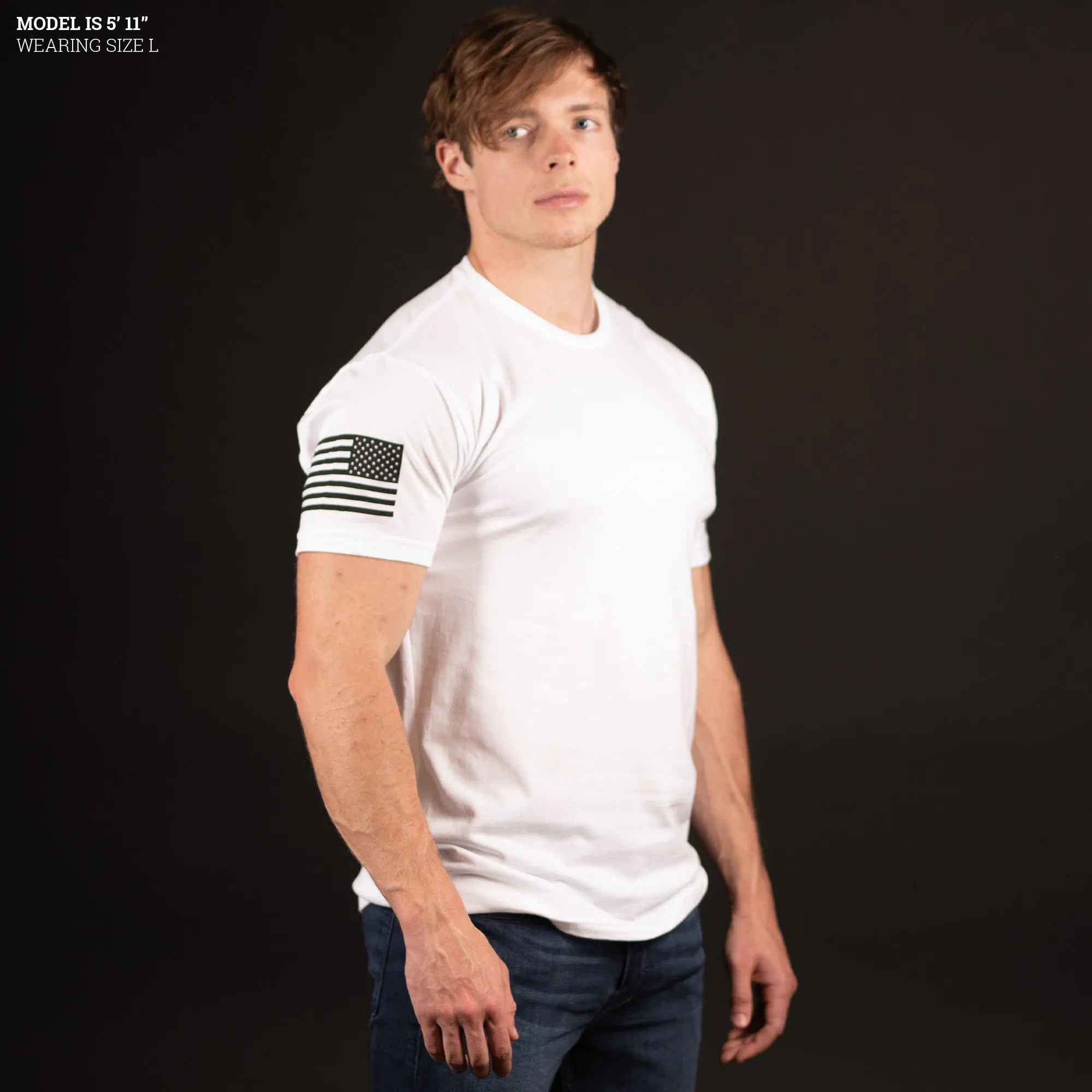 Basic T-Shirts - Patriot Pack - 3 Pack sold by Grunt Style product image thumbnail 3