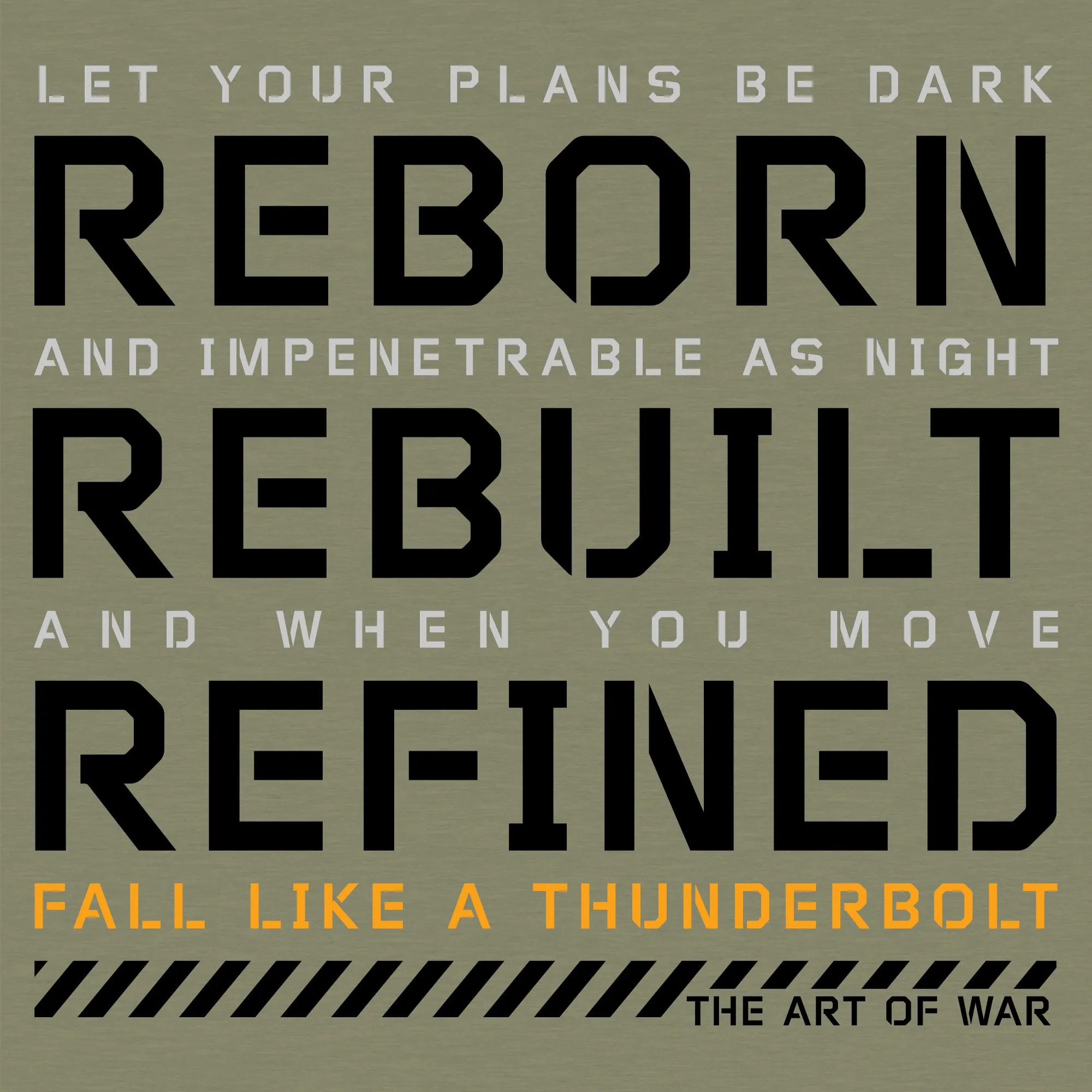 Thunderbolt T-Shirt - Military Green sold by Grunt Style product image thumbnail 2