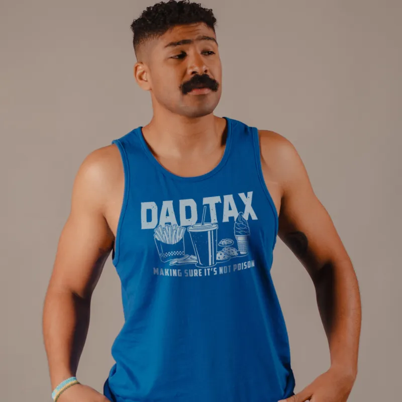 Dad Tax Tank - Royal sold by Grunt Style