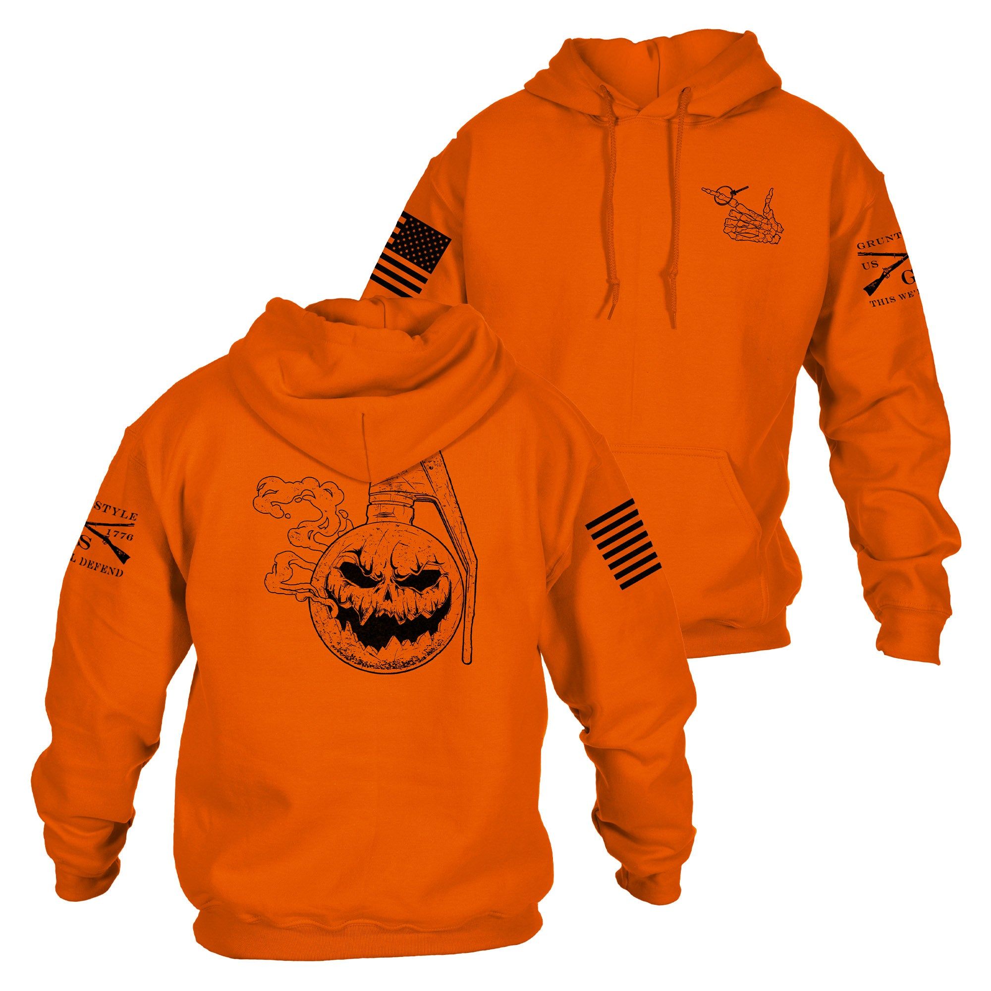 Jack-O-Nade Hoodie - Orange sold by Grunt Style