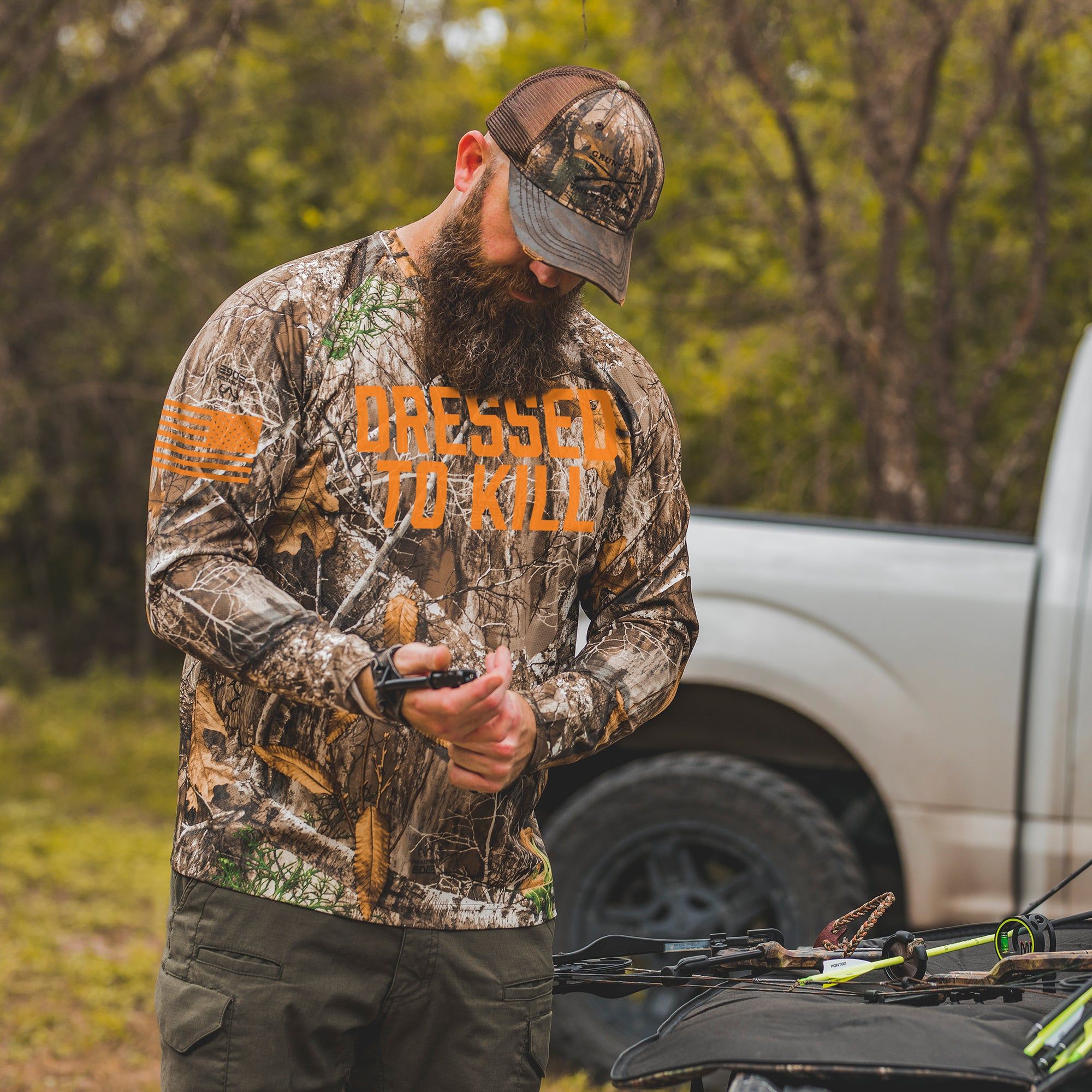 Realtree Edge - Dressed To Kill Long Sleeve - All Over Camo sold by Grunt Style product image thumbnail 5