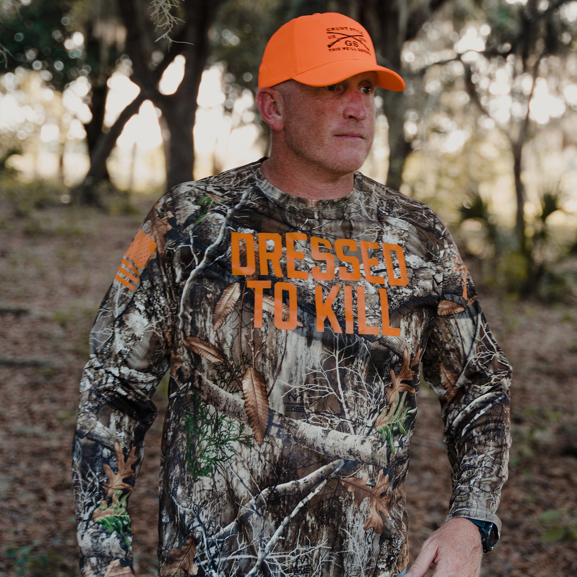 Realtree Edge - Dressed To Kill Long Sleeve - All Over Camo sold by Grunt Style