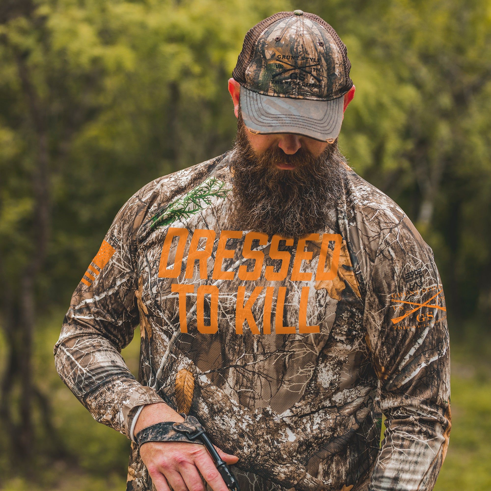 Realtree Edge - Dressed To Kill Long Sleeve - All Over Camo sold by Grunt Style product image thumbnail 4