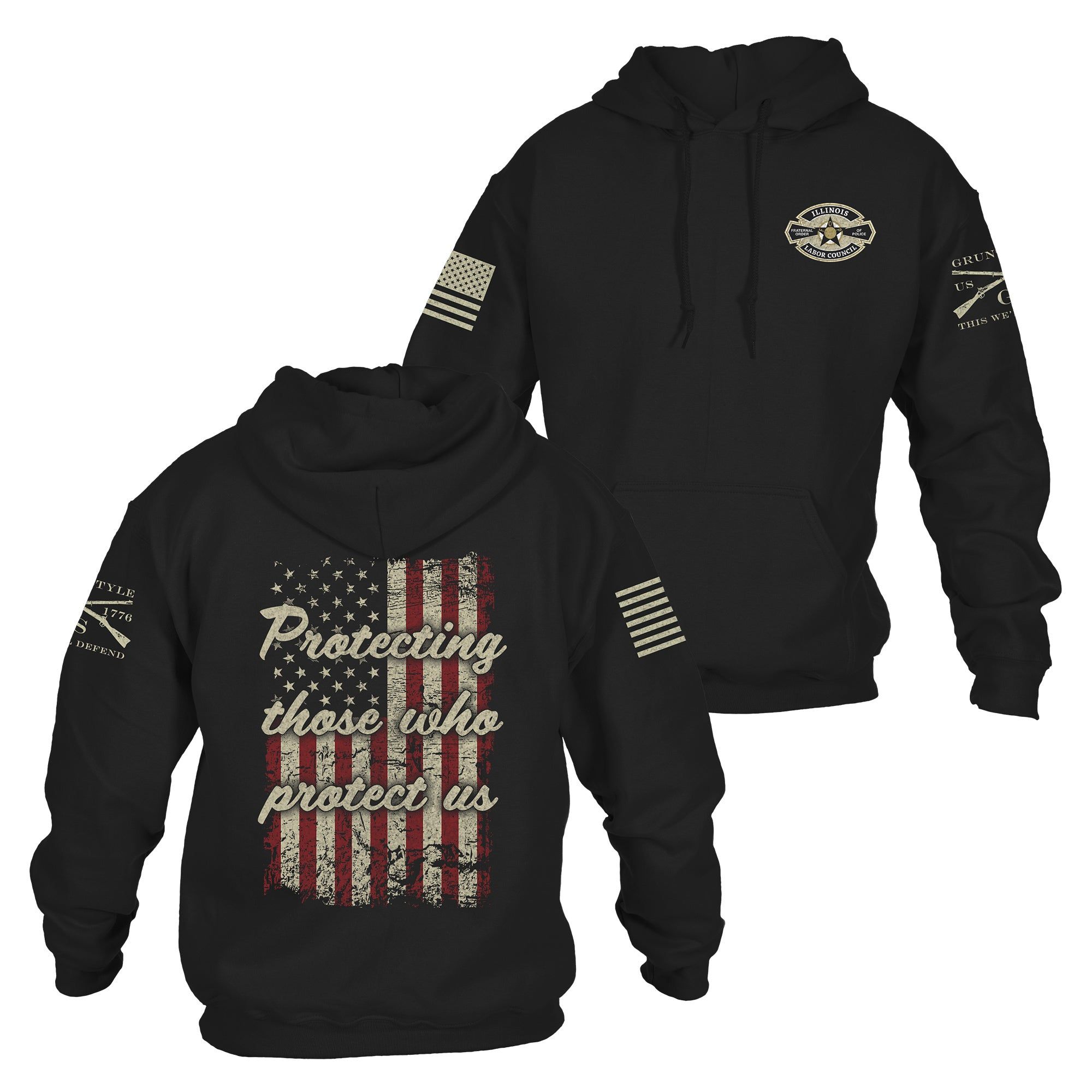IL FOP Labor Council sold by Grunt Style product image thumbnail 4