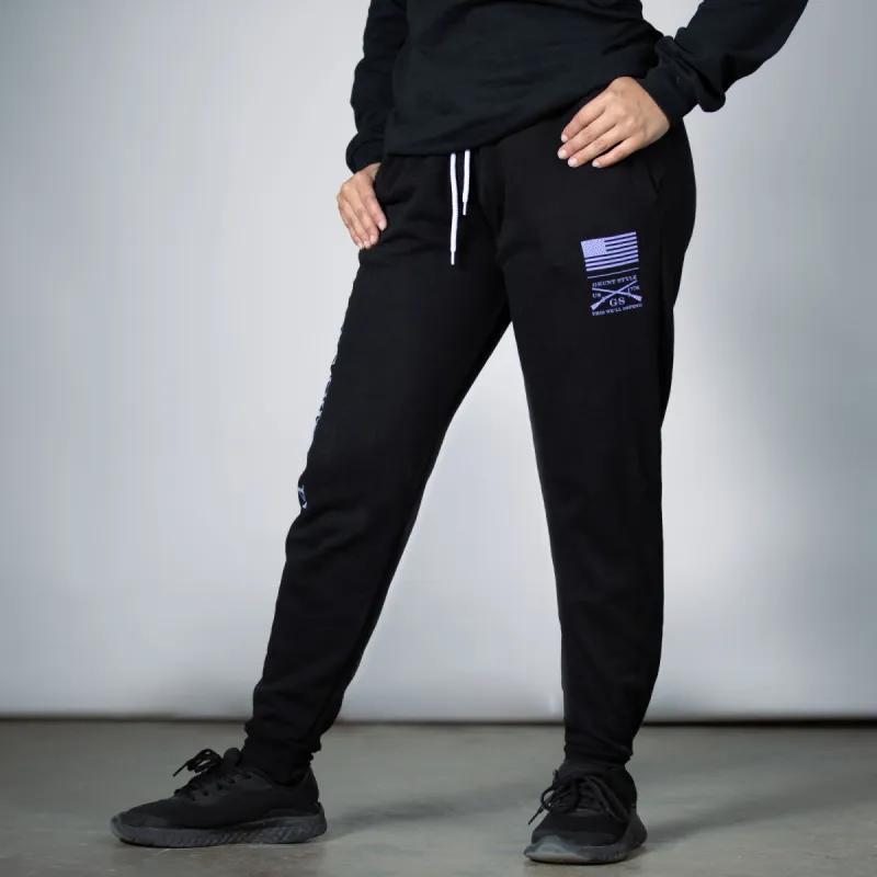 Women's R&R Joggers - Black sold by Grunt Style