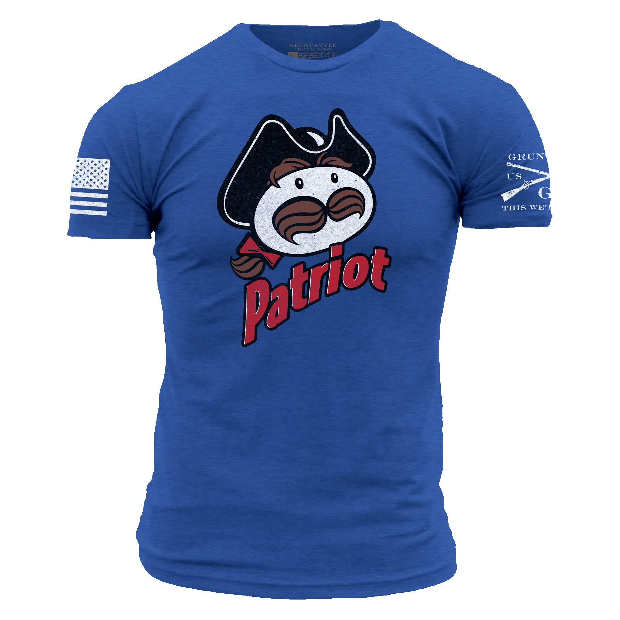 Chips of Freedom T-Shirt - Royal sold by Grunt Style