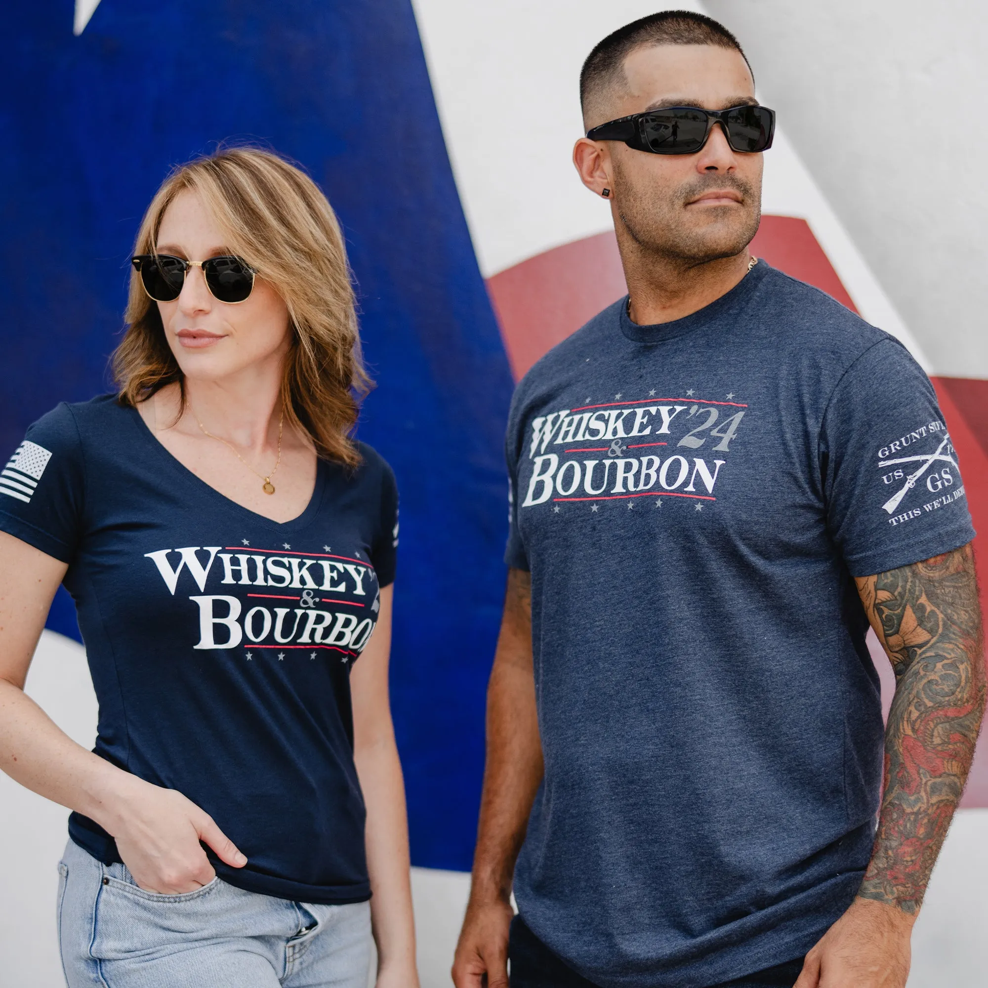 My Vote '24 T-Shirt - Midnight Navy sold by Grunt Style product image thumbnail 5