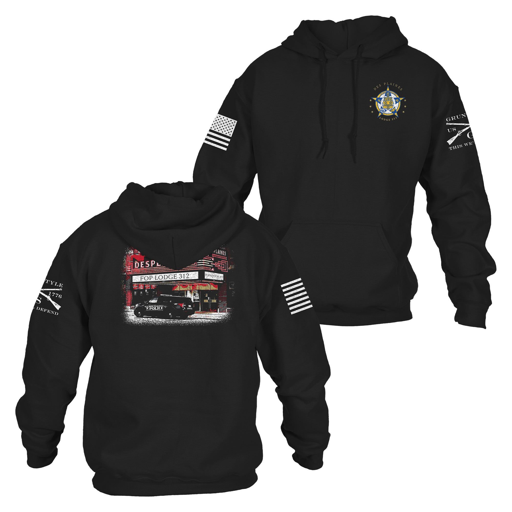 Des Plaines Police FOP Lodge 312 sold by Grunt Style product image thumbnail 4