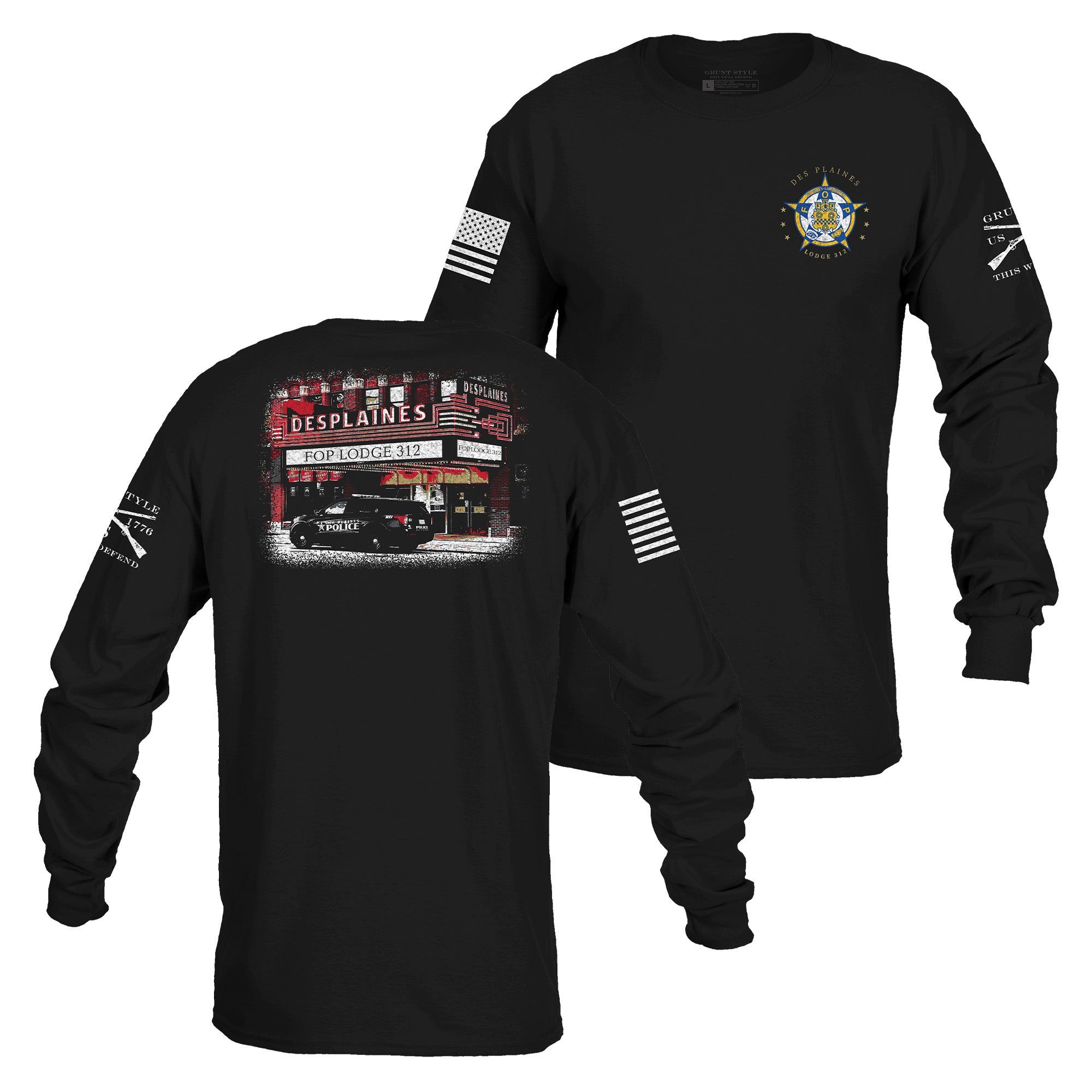 Des Plaines Police FOP Lodge 312 sold by Grunt Style product image thumbnail 3