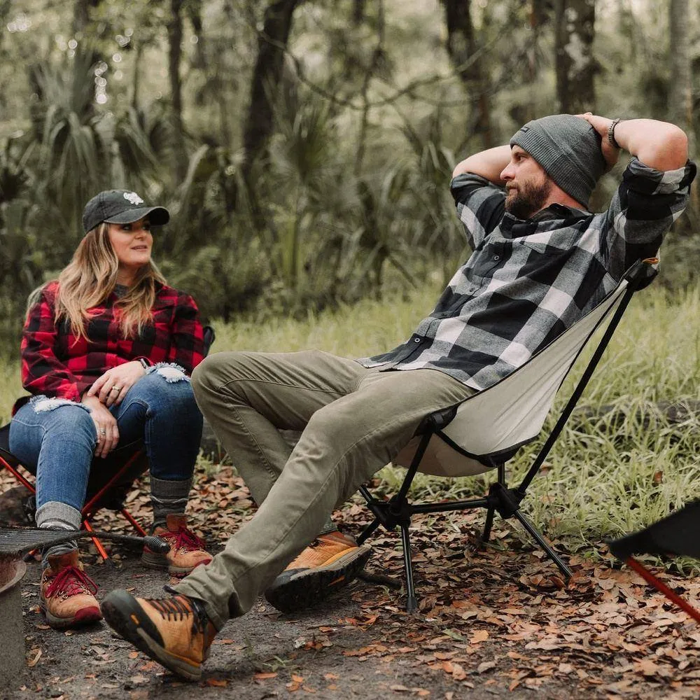 Men's Plaid Flannel - Black sold by Grunt Style product image thumbnail 4