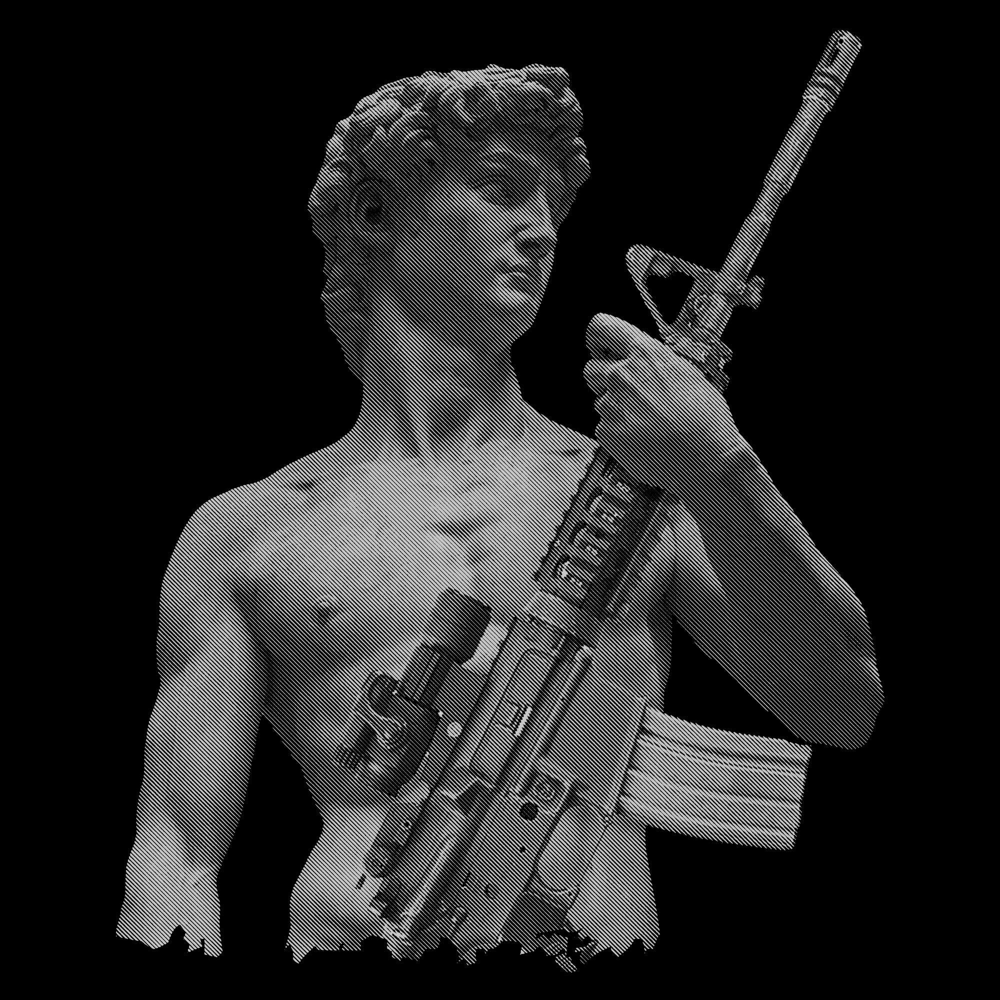 Men's Tactical David T-Shirt - Black sold by Grunt Style product image thumbnail 3