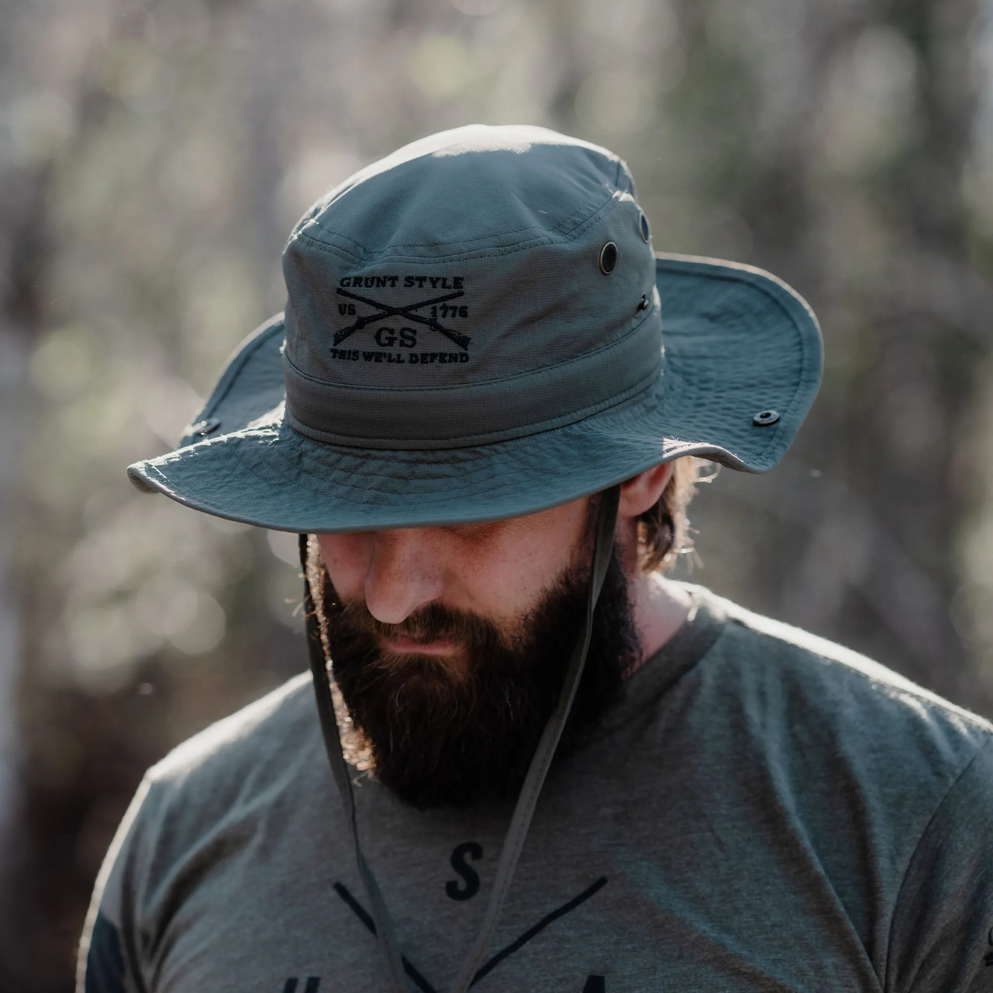 Boonie Hat - Military Green sold by Grunt Style