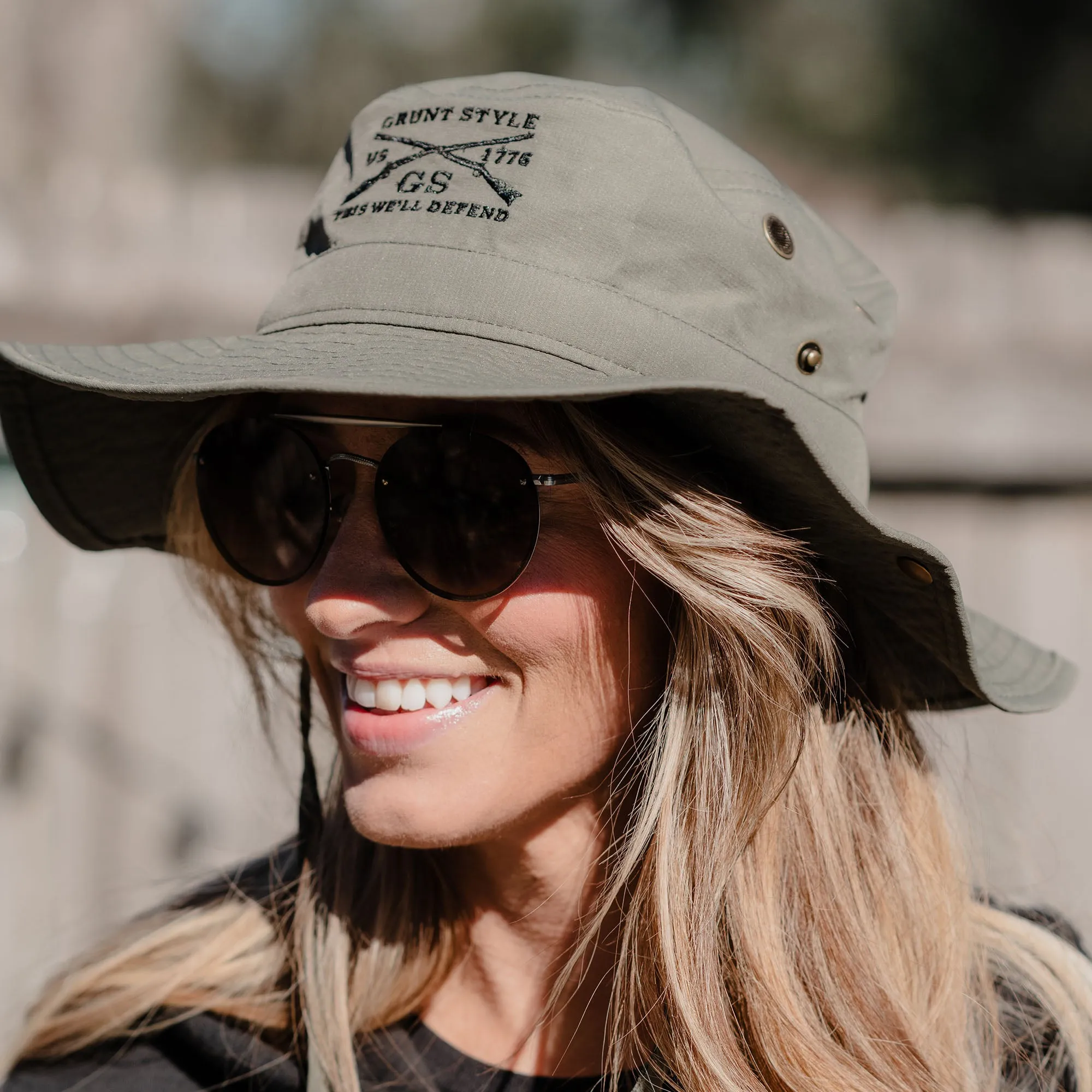 Boonie Hat - Military Green sold by Grunt Style product image thumbnail 5