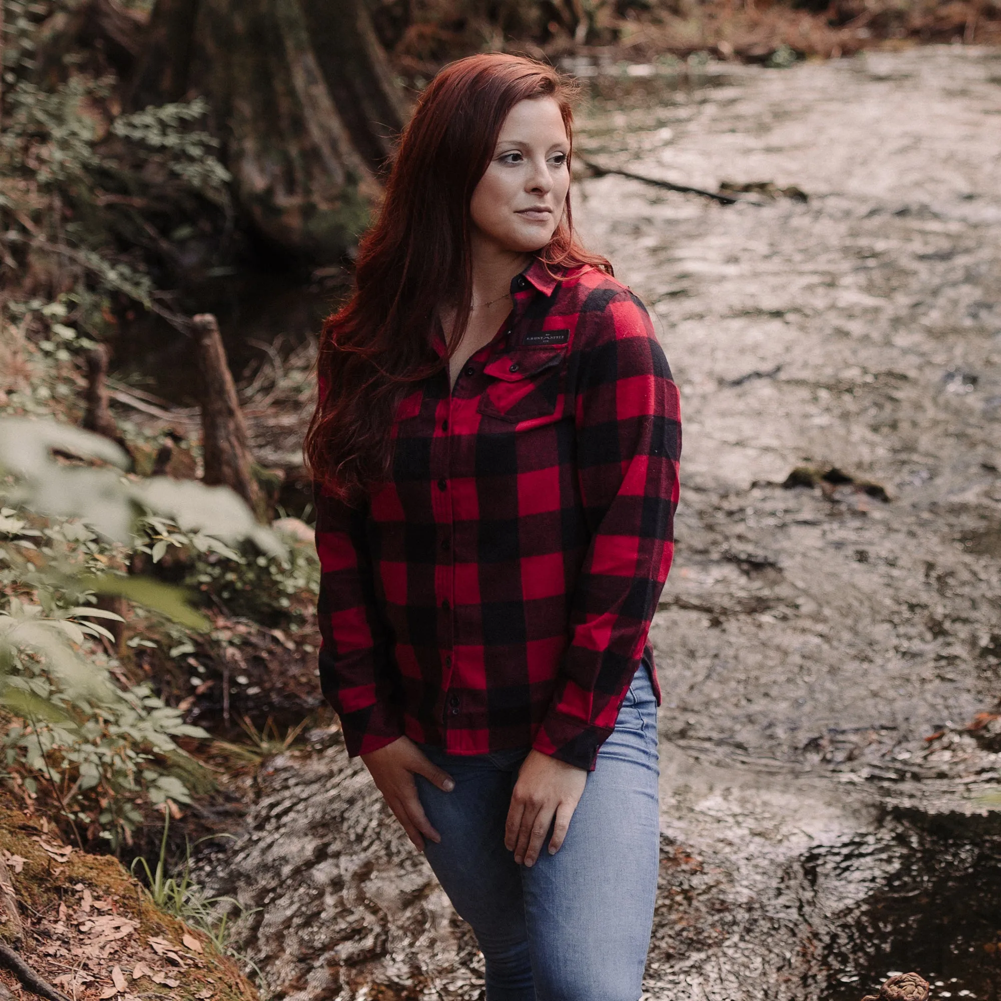 Women's Plaid Flannel - Buffalo sold by Grunt Style
