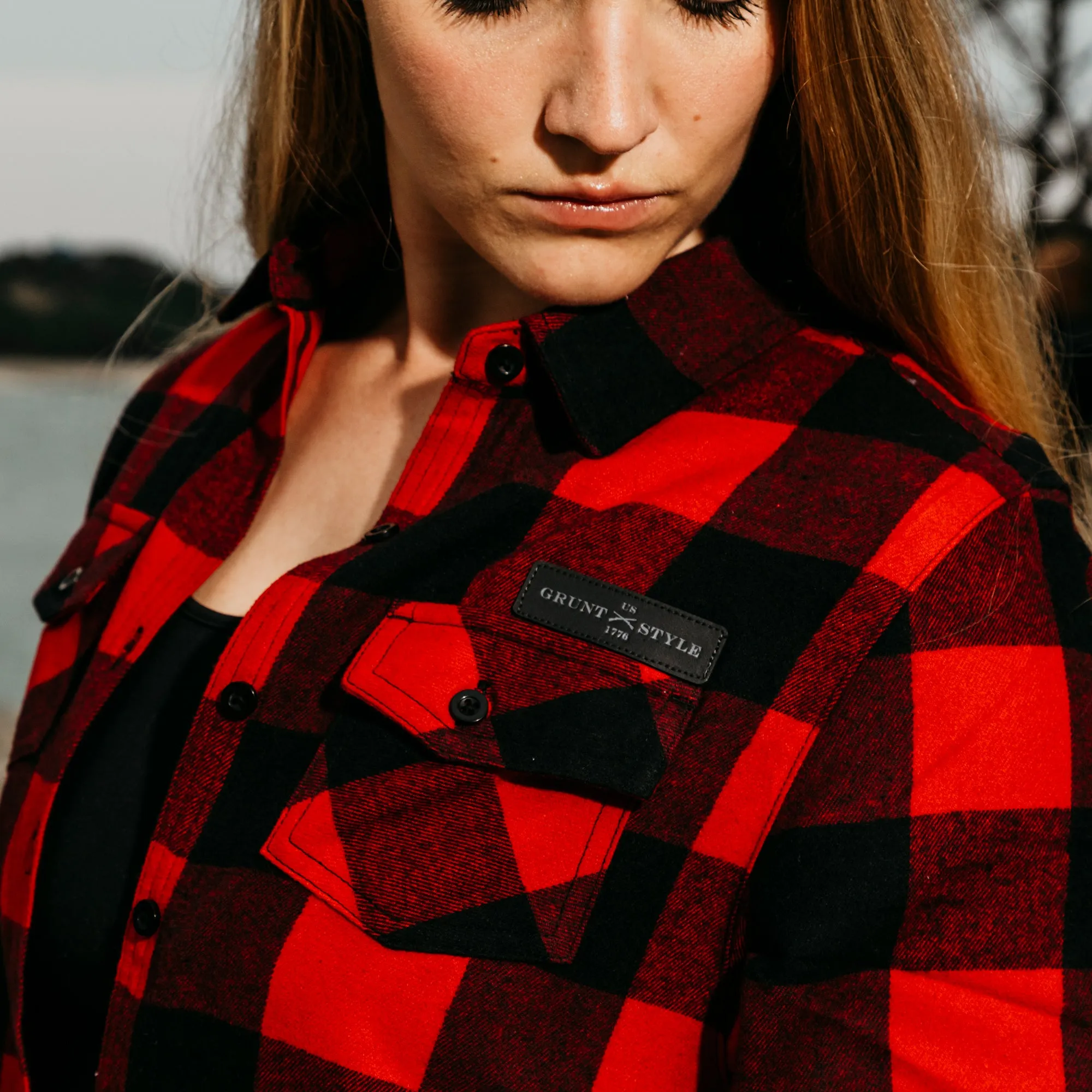 Women's Plaid Flannel - Buffalo sold by Grunt Style product image thumbnail 4