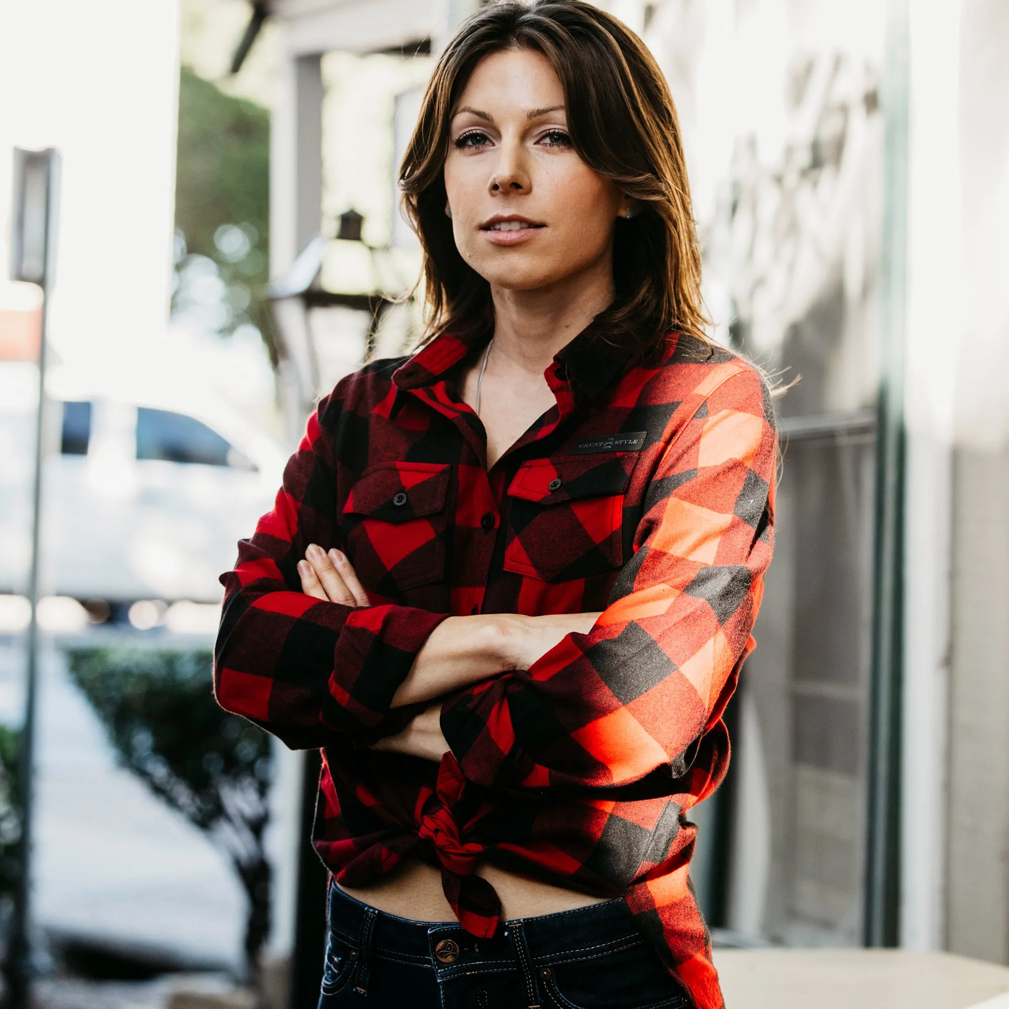 Women's Plaid Flannel - Buffalo sold by Grunt Style product image thumbnail 3