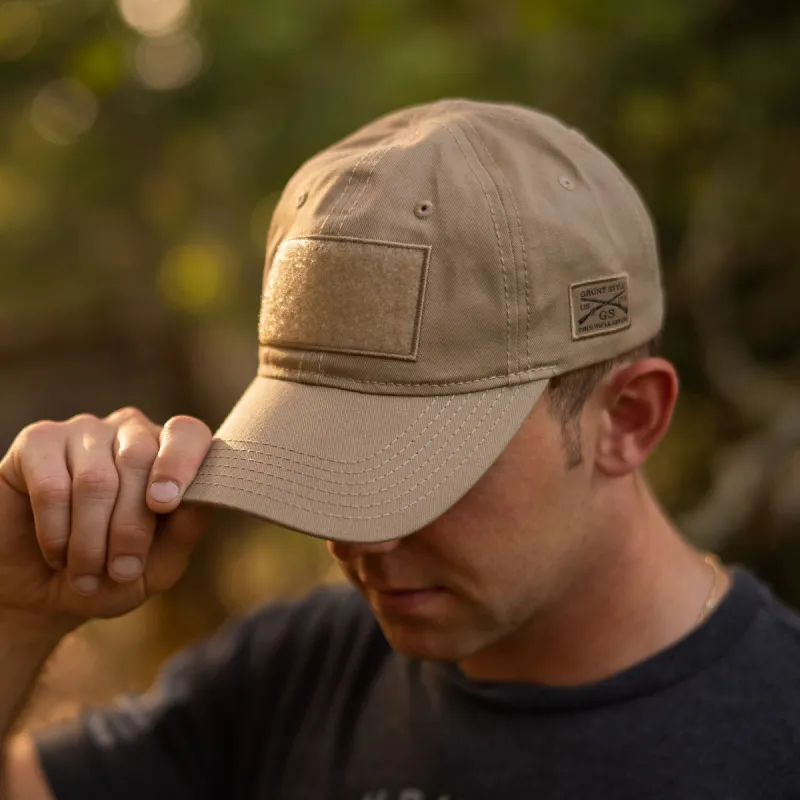 Tan Operator Hat sold by Grunt Style