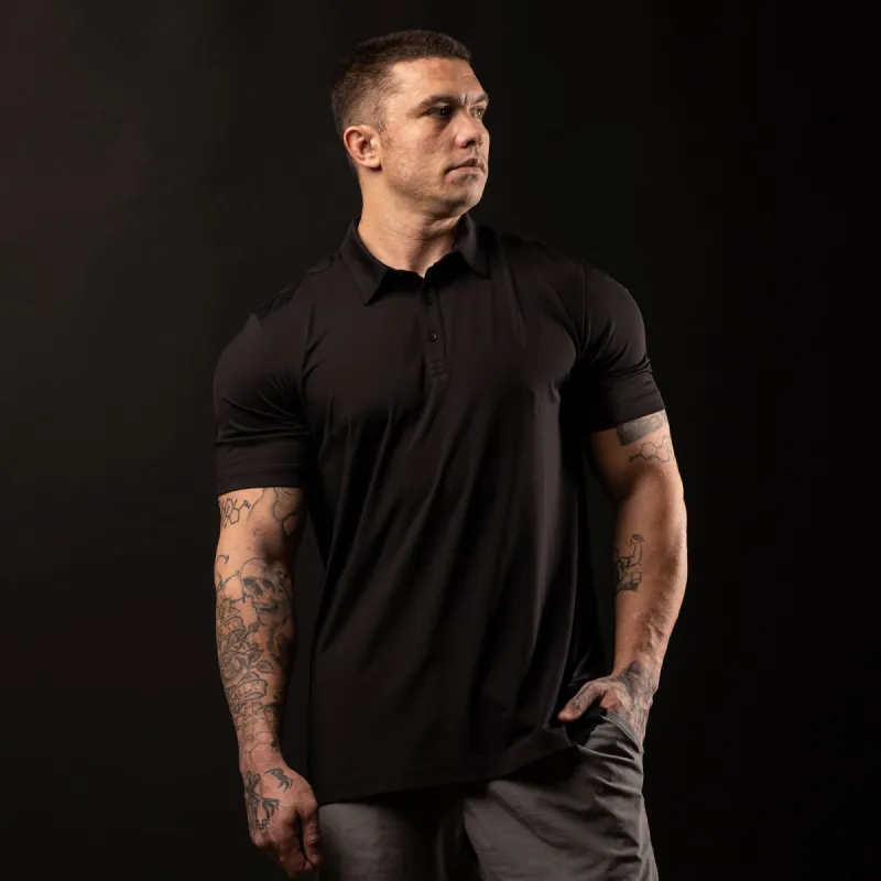 Men's Polo - Black made by Grunt Style