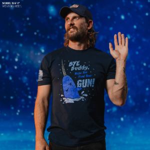 Bye Buddy T-Shirt - Midnight Navy sold by Grunt Style