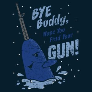 Bye Buddy T-Shirt - Midnight Navy sold by Grunt Style