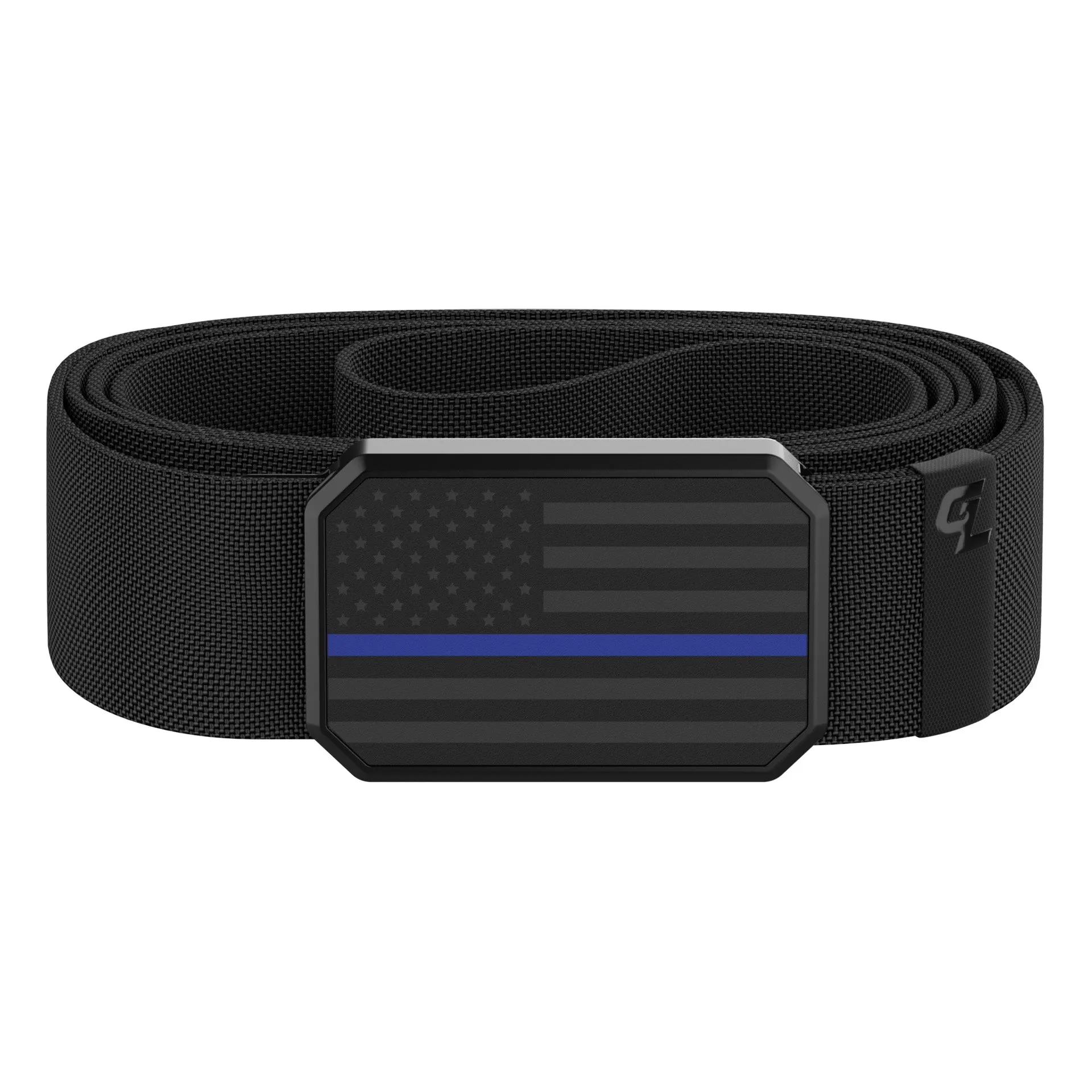 Groove Life™ Hero Belt Black - Blue Line sold by Grunt Style product image thumbnail 2